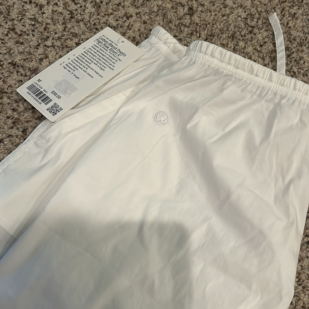 Lululemon white shorts - Picture 3 of 3